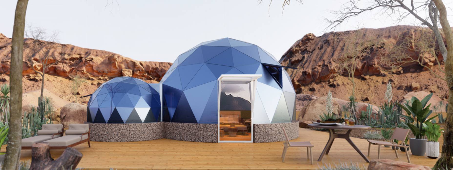 抚顺县球形智能光伏玻璃星空房